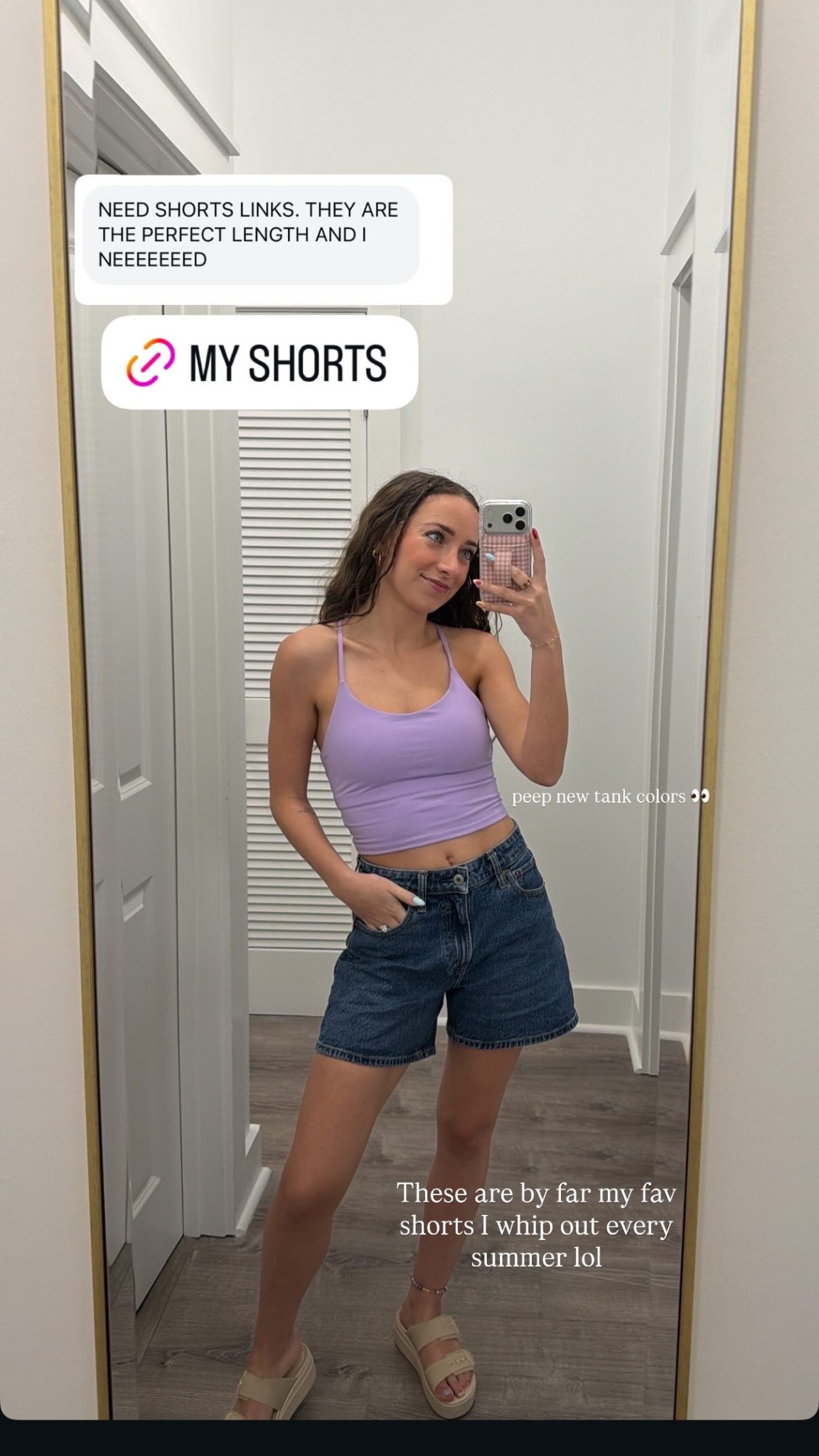 My go to denim shorts! They are the BEST 

#LTKSpringSale #LTKdayinmylife #LTKootd