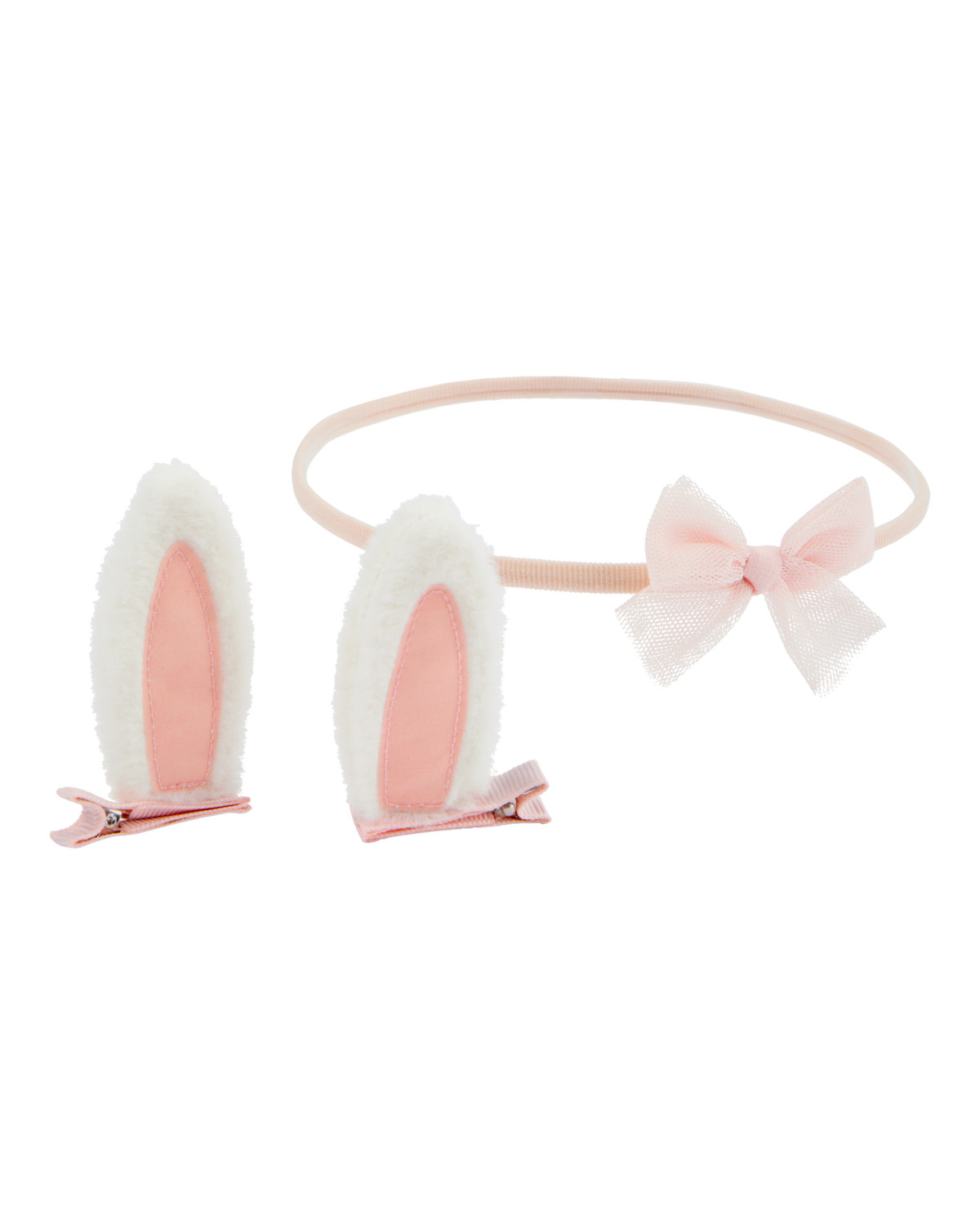 Baby 3-Pack Bunny Ears Hair Clips & Headwrap - Carter's | Carter's | Carter's Inc