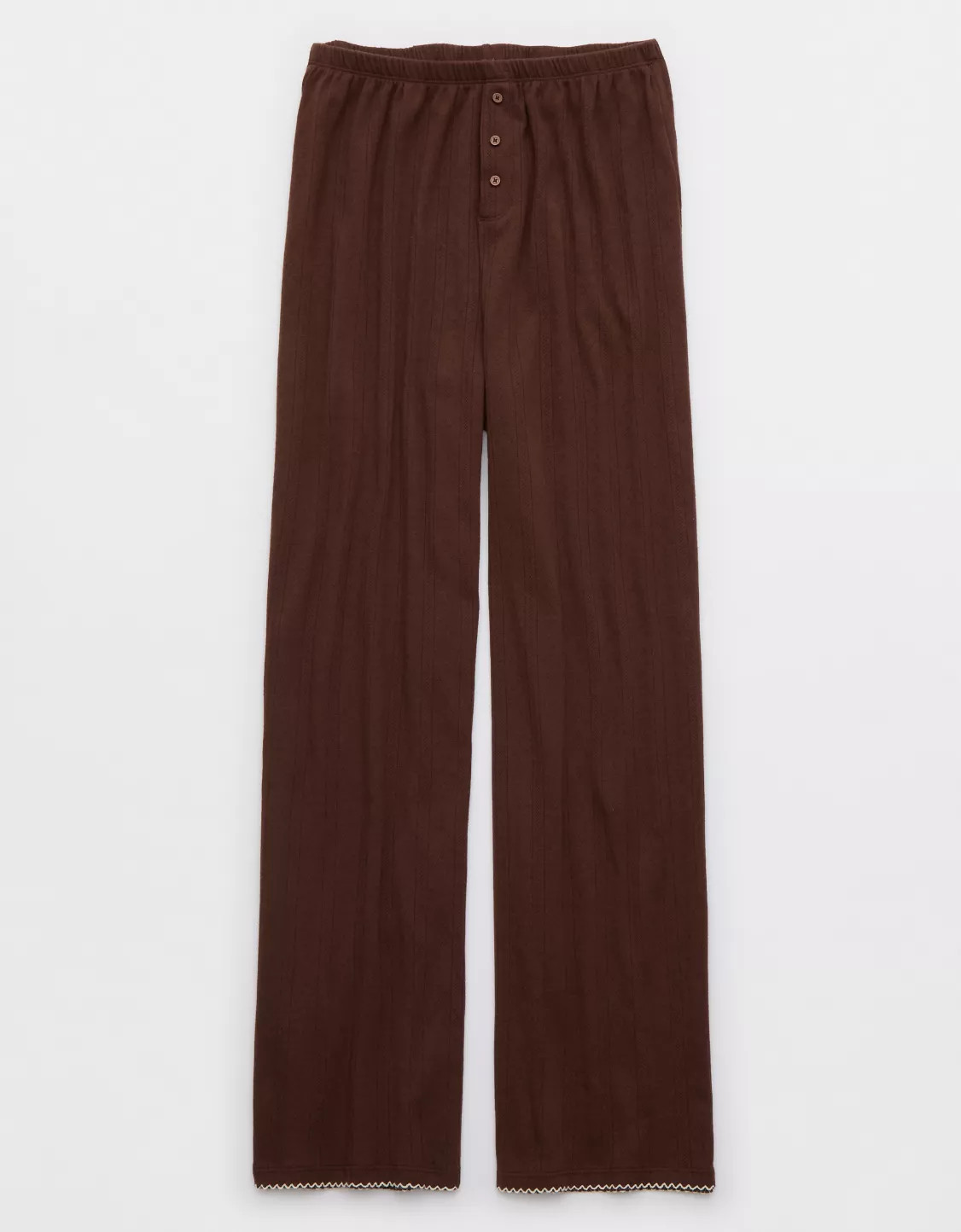 Aerie Off-Duty Pointelle Trouser PJ | American Eagle Outfitters (US & CA)