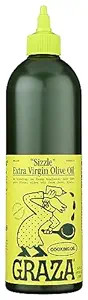Graza "Sizzle" Extra Virgin Olive Oil. Peak Harvest Cooking Oil. Single Farm Spanish EVOO. 25.3 F... | Amazon (US)