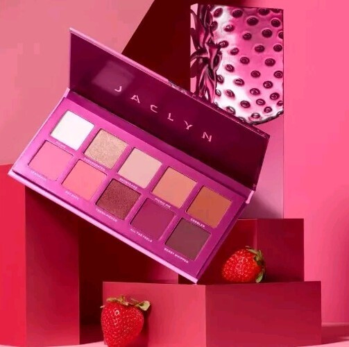 Jaclyn Cosmetics - STRAWBERRY FEELS -  10 Pan Eyeshadow Palette - New In Box  | eBay | eBay US