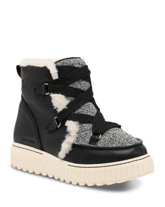 Women's Ona Ave™ Faux Fur Trim Fleece Lined Alpine Ankle Boots | Bloomingdale's (US)