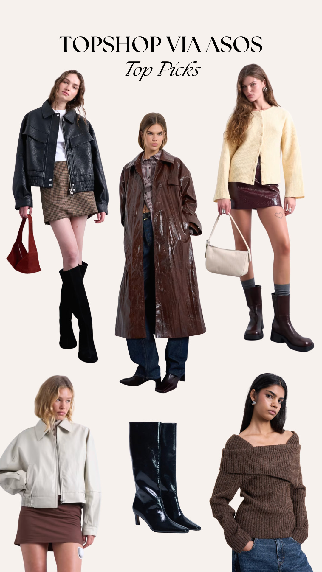 Mini Skirt, Leather Jacket, Sweater, Trench Coat, ASOS 

 #LTKuk #LTKsummer #LTKstyletip