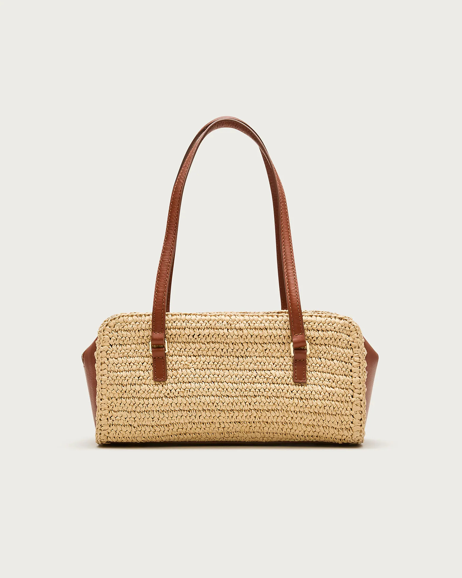 Delphine handknotted shoulder bag in straw | J. Crew US