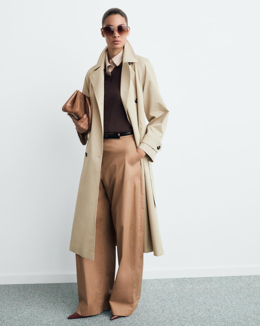 M.N.G - Angela Trenchcoat - Trench Coats (Light Beige) Angela Trenchcoat | THE ICONIC (AU & NZ)