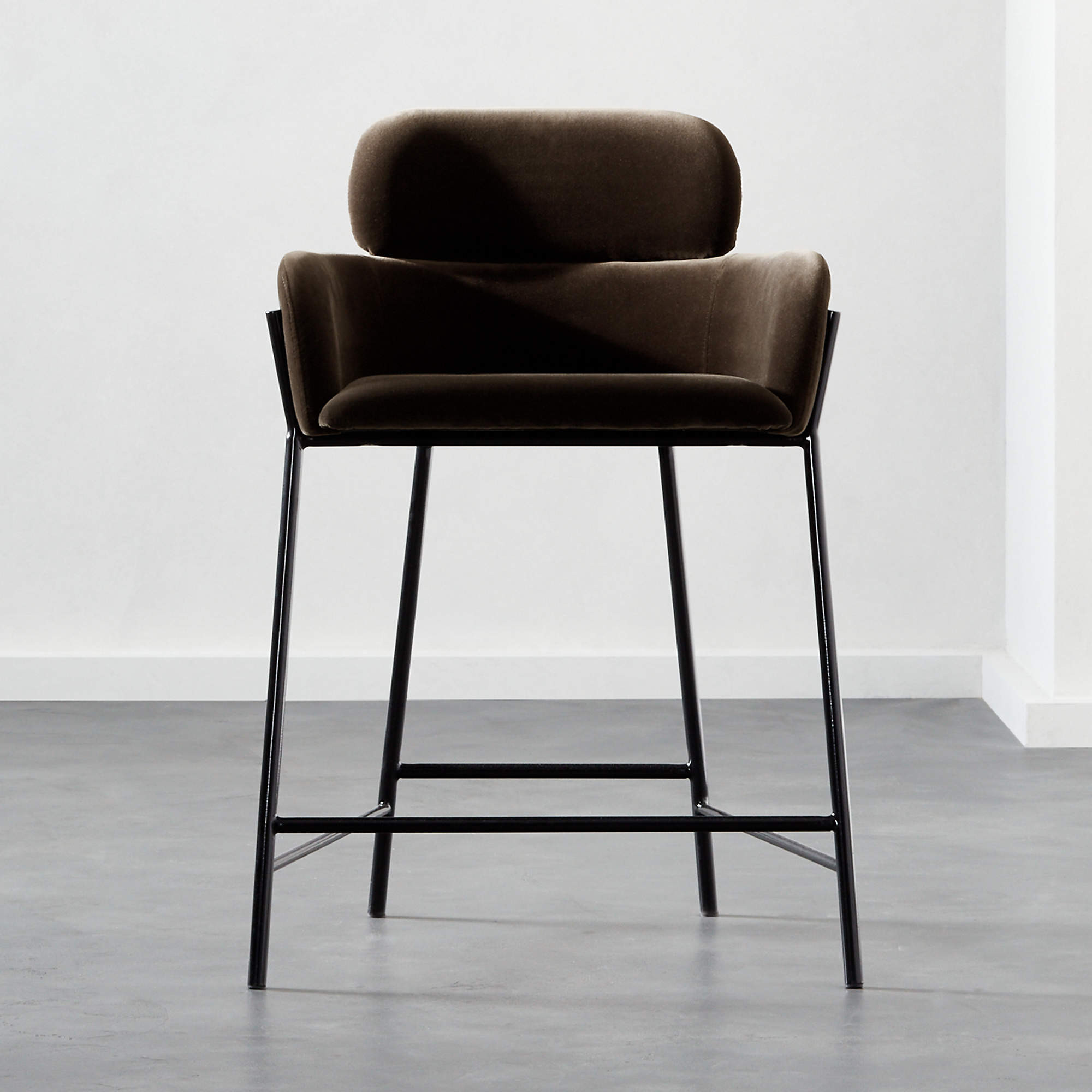 Azalea Mink Counter Stool + Reviews | CB2 | CB2