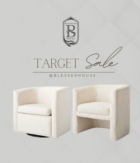 Target Sale: Accent Chairs 

Studio McGee, furniture, accent chair, swivel chair 

#LTKsalealert