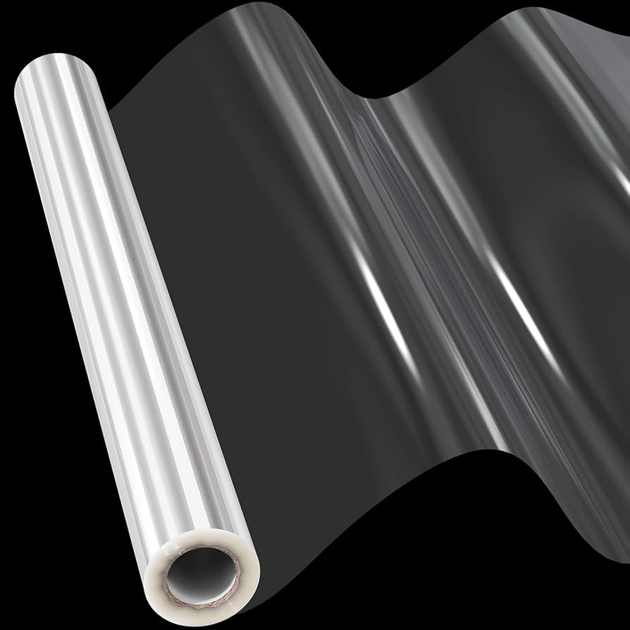 Vanhench Clear Cellophane Wrap, 16" x 100' 3Mil Thick Cellophane Wrap Roll for Gift Basket Treats... | Amazon (US)