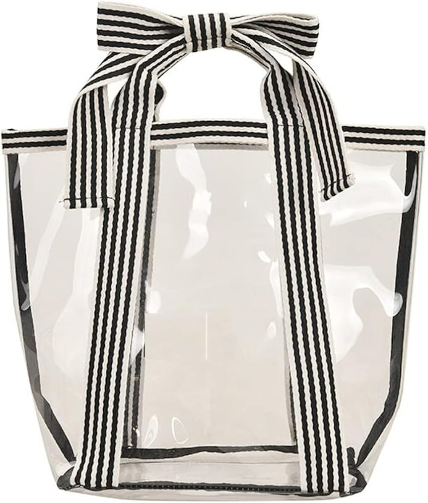Clear Travel Bags for Women Clear Tote Bag for Work Beach Gym Stadium Security Approved | Amazon (US)