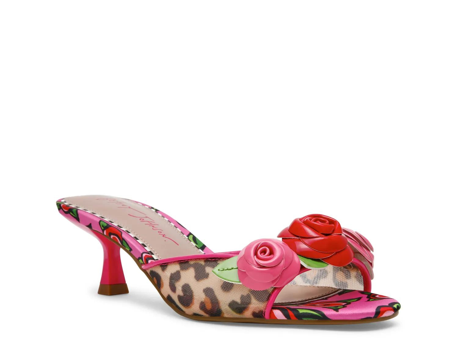 Betsey Johnson Lambert Sandal | Women's | Multicolor | Size 8.5 | Sandals | Kitten | DSW