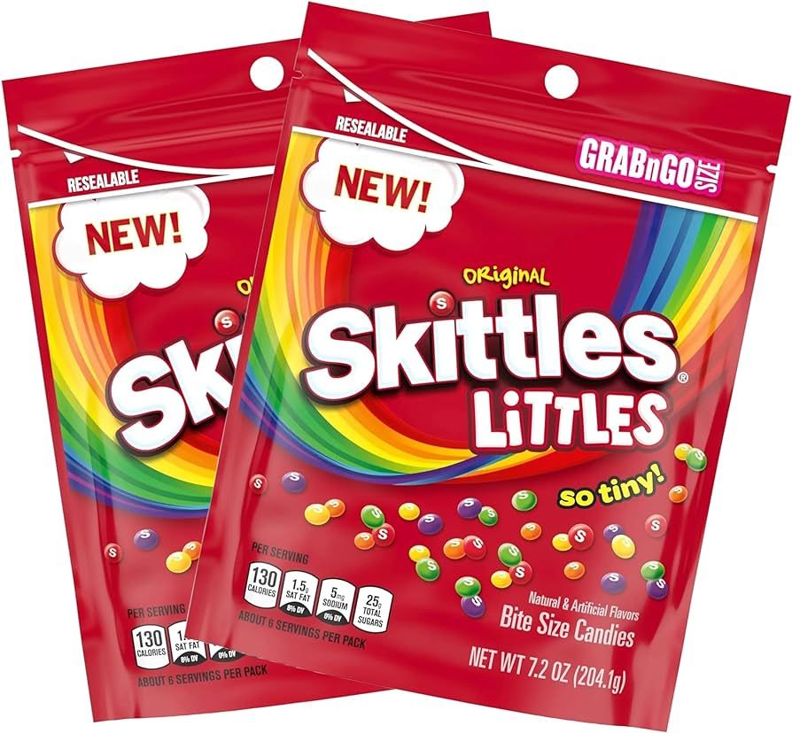 Skittles Littles Original Chewy Candy (Pack of 2) | Amazon (US)