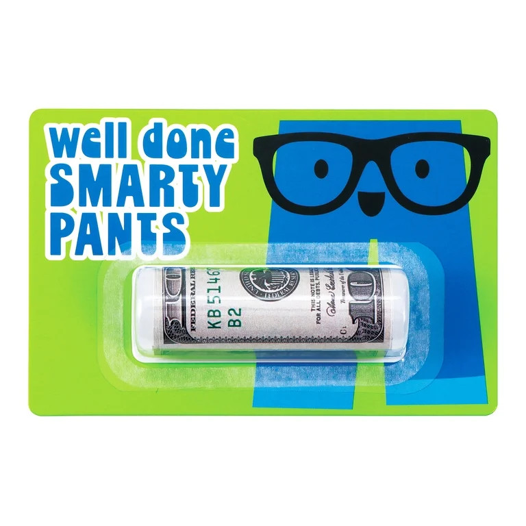 Smarty Pants Money Holder, Green and Blue, Graduation by Way To Celebrate | Walmart (US)