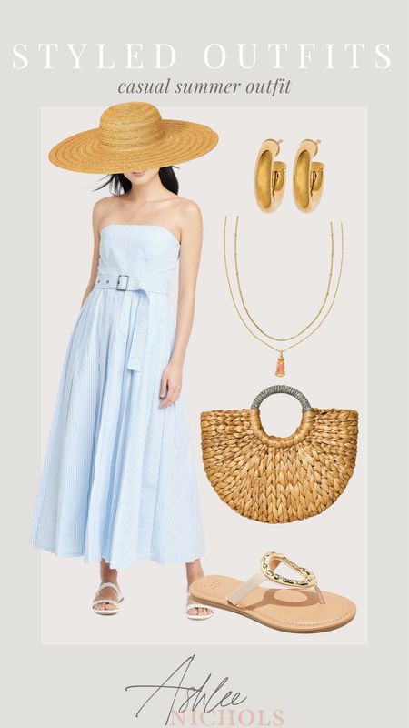 Casual summer outfit styled outfit!! Loving this outfit all form Target for the summer!!

Target fashion, summer dress, summer outfits, summer bag, woven bag, necklace, woven hat

#LTKSeasonal #LTKfindsunder100 #LTKstyletip