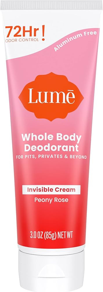 Lume Whole Body Deodorant - Clinically Proven to Block Body Odor All Day - 72 Hour Odor Control -... | Amazon (US)