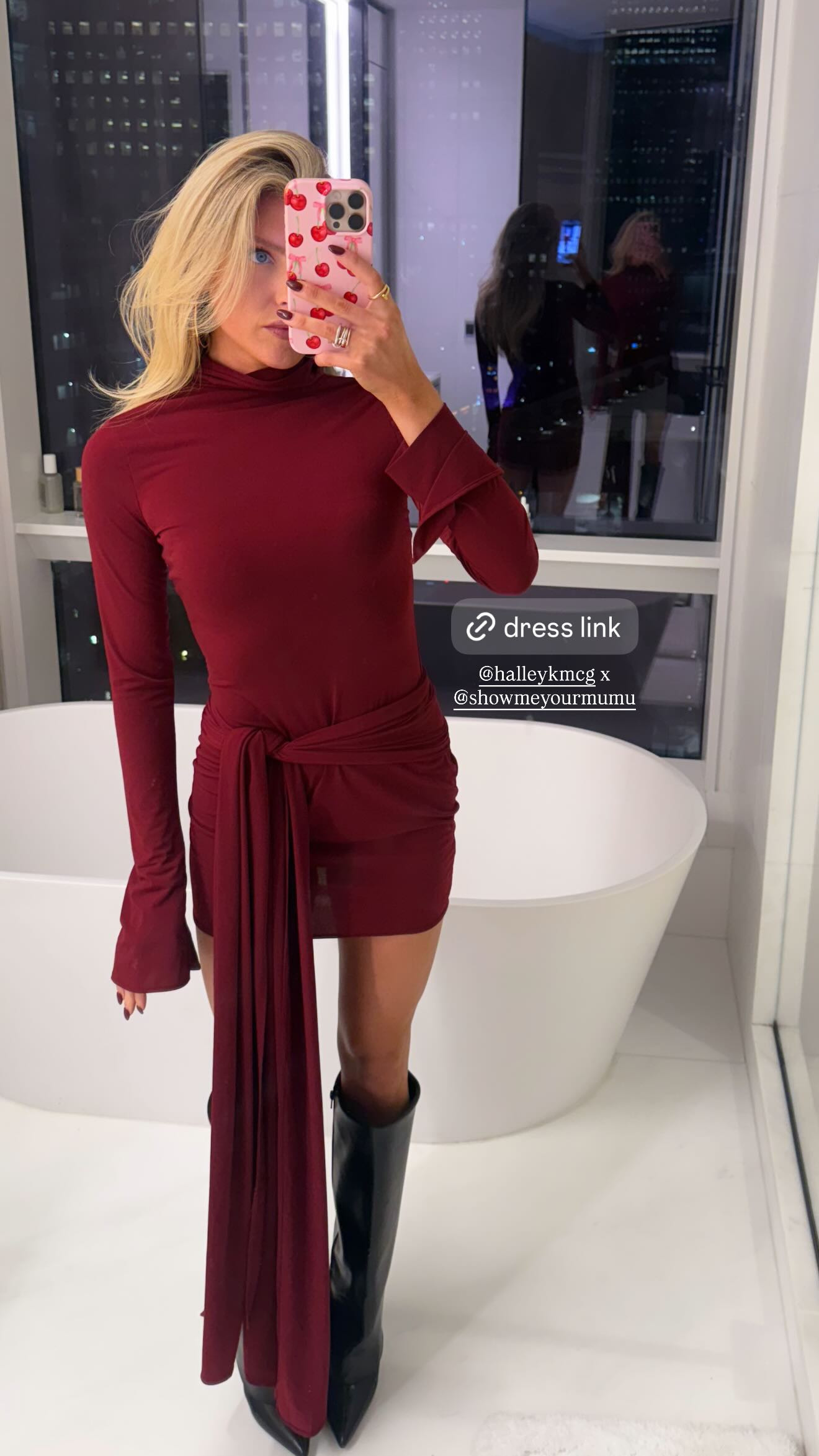 The prettiest dress from SMYM x Halley Kate! 

 #LTKSeasonal #LTKStyleTip