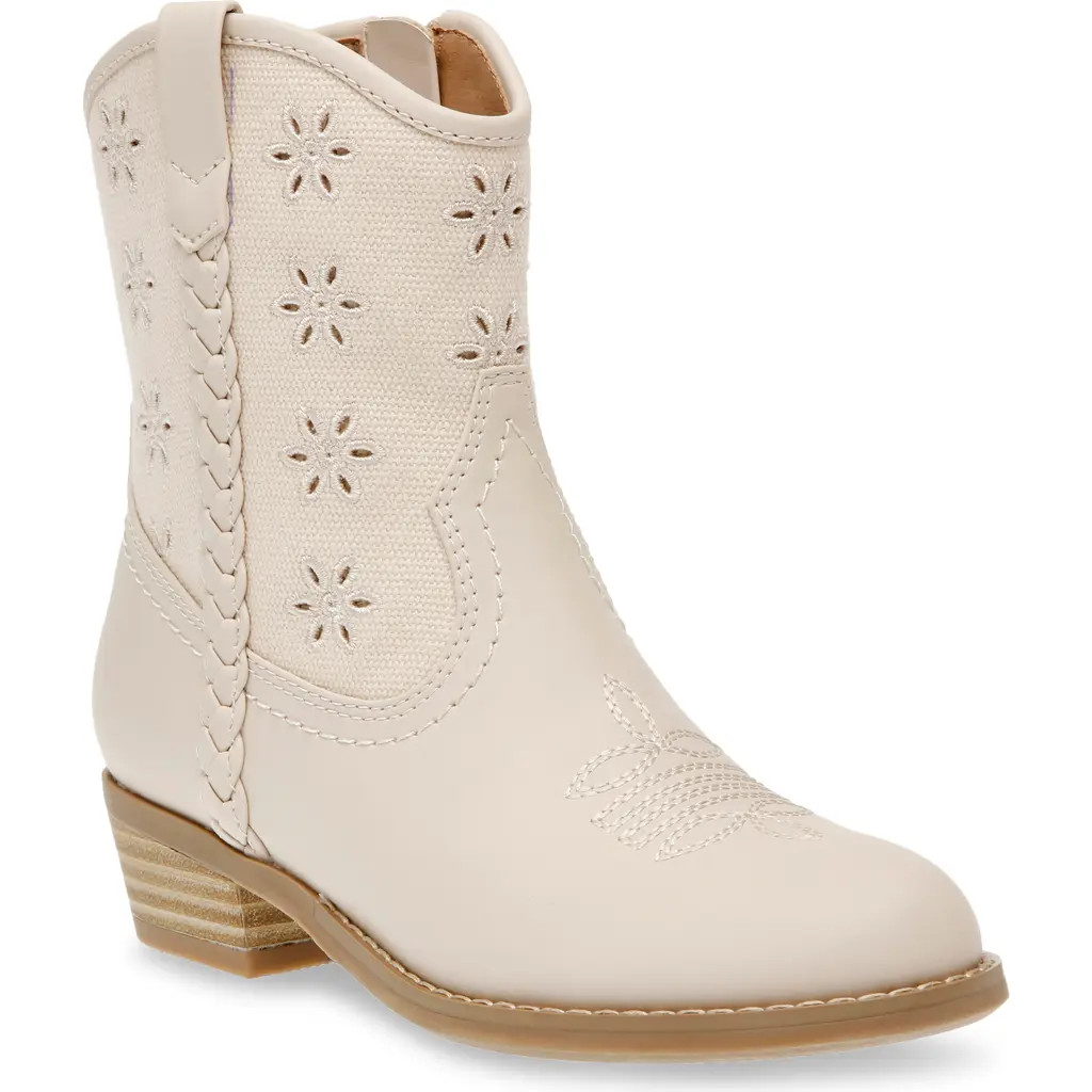 DV by Dolce Vita Kids' Lucia Western Boot in Off White at Nordstrom Rack, Size 2 M | Nordstrom Rack