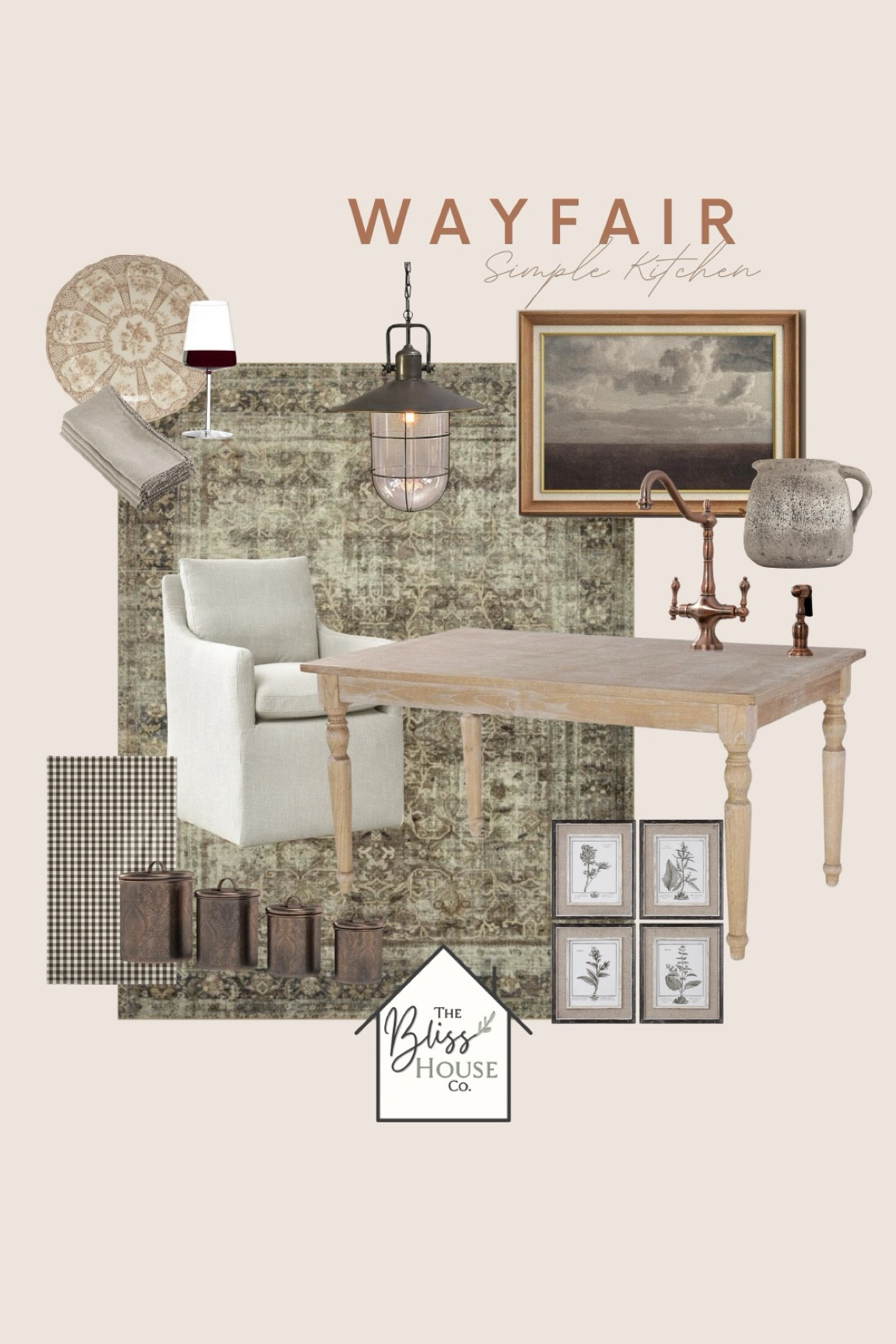 Transform your kitchen into a cozy, vintage-inspired haven with these beautiful pieces from Wayfair. From rustic canisters to elegant lighting, every detail brings warmth and charm to your space. ✨🏡🍽️

#LTKStyleTip #LTKHome