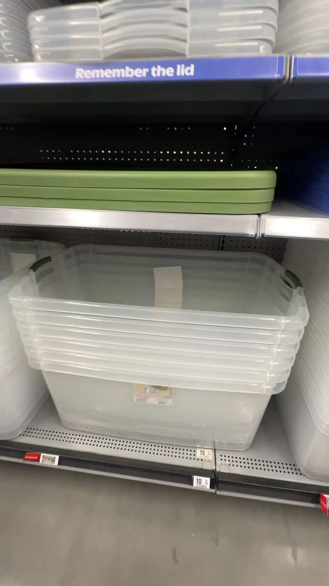 College organizers or home storage bins. 120 quarts.
