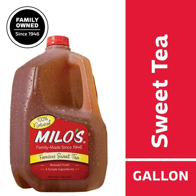 Milo's Famous Sweet Iced Tea, 100% Natural, 128 fl oz | Walmart (US)