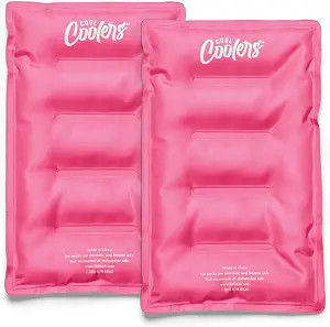 Cool Coolers by Fit & Fresh 2 Pack XL Soft Ice Packs for Cooler, Flexible Stretch Nylon, Lunch Bo... | Amazon (US)