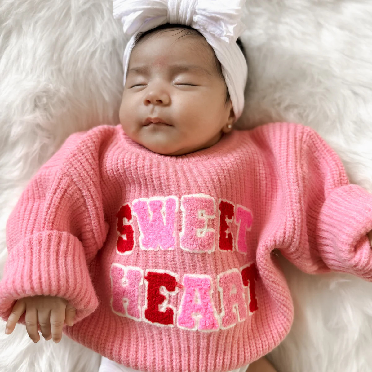 Knit Sweater, Sweetheart | SpearmintLOVE
