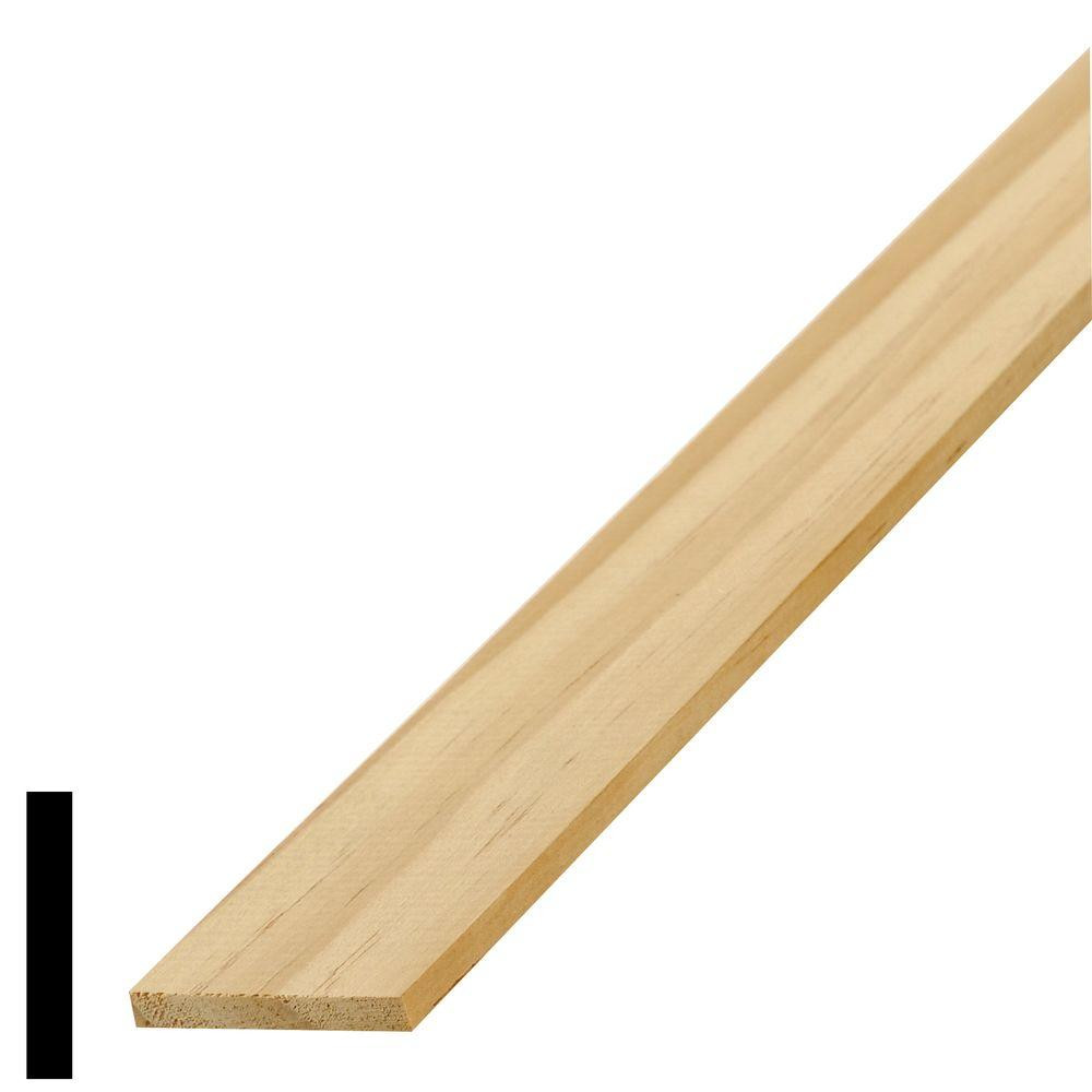 WM 265 1/4 in. x 1-11/16 in. x 96 in. Pine Lattice Moulding | The Home Depot