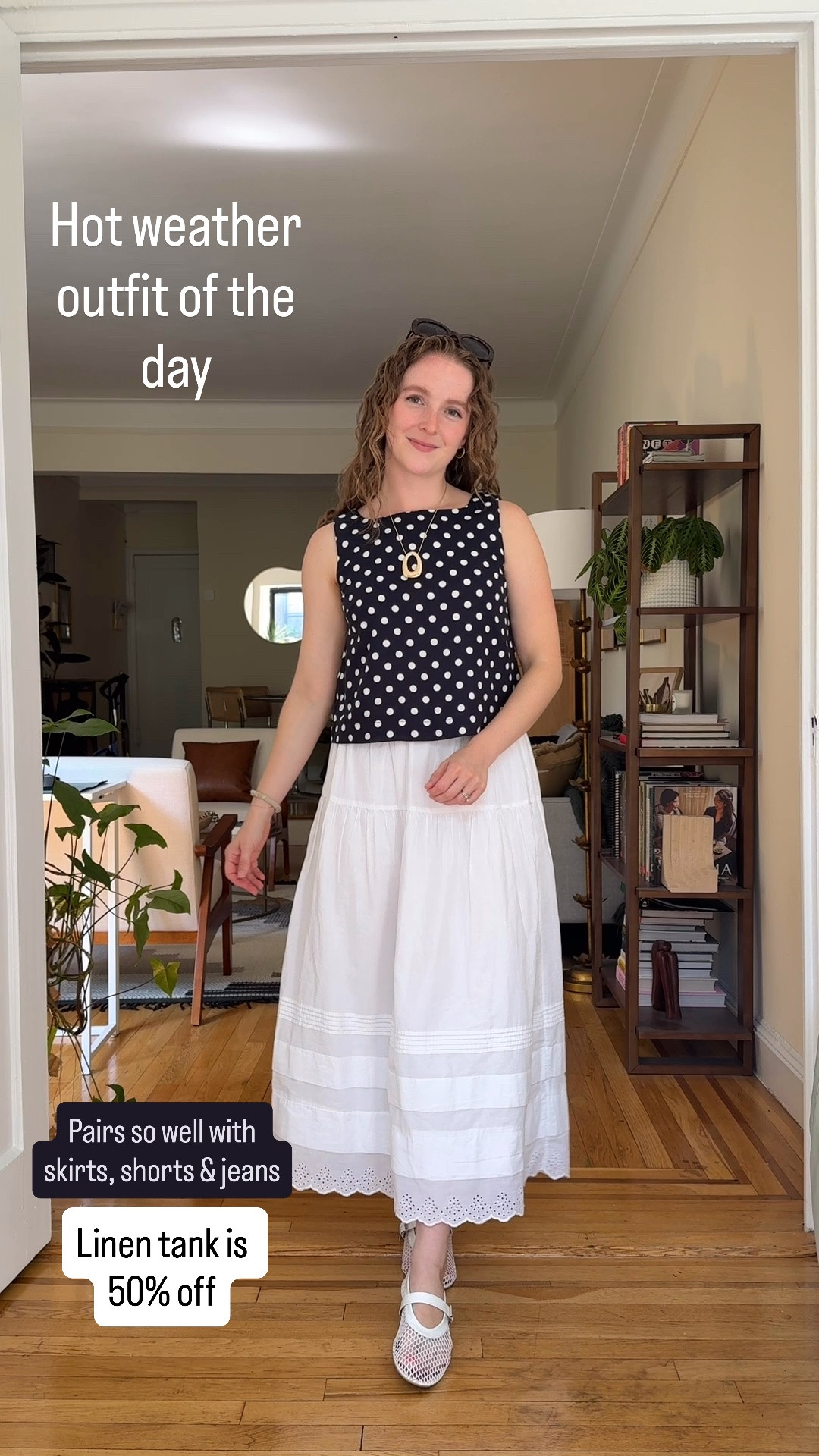 Outfit of the day. Xs petite linen tank xs petite skirt

#LTKSaleAlert #LTKPetite