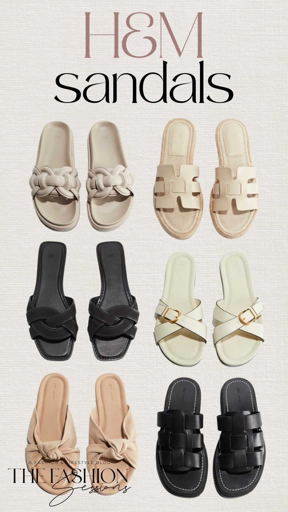 Knot-detail Leather Sandals curated on LTK