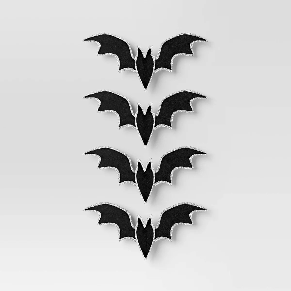4pk Halloween Clip-on Bat Figurines - Hyde and EEK! Boutique™ Black | Target