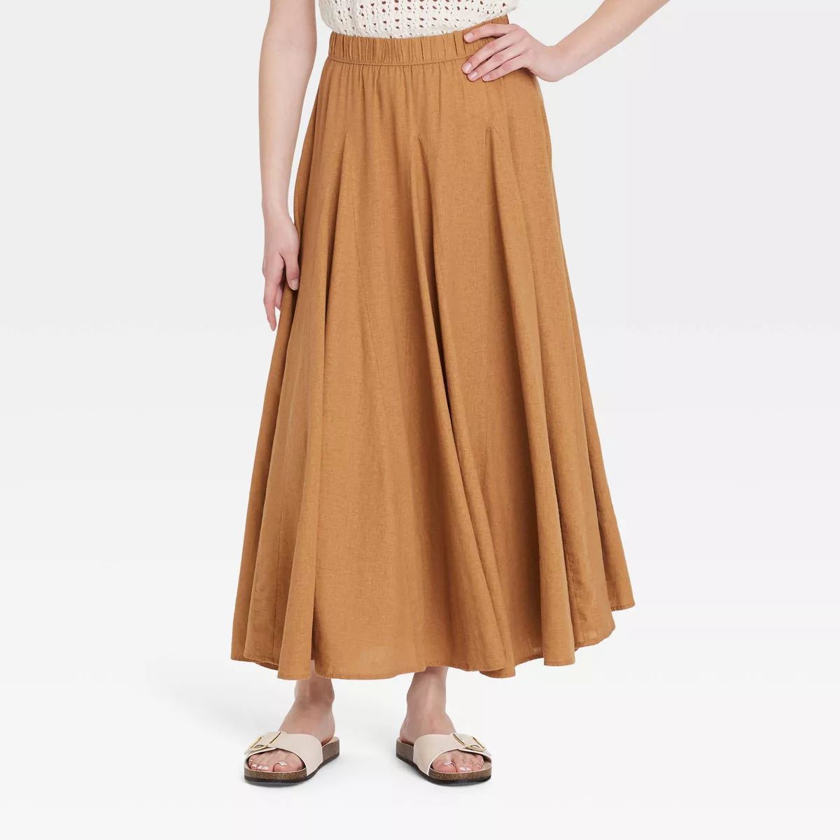 Women's Pull-On A-Line Maxi Skirt - Universal Thread™ | Target