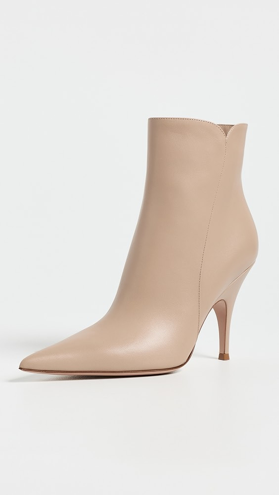 Gianvito Rossi Vitello Glove Ankle Boots | Shopbop | Shopbop
