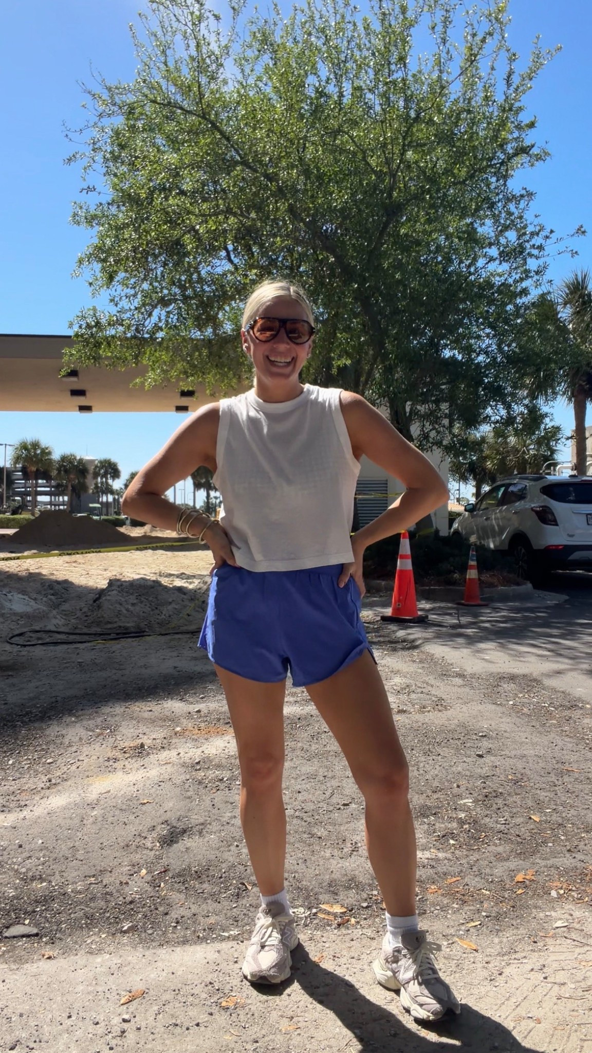 Travel day home! Top- target size small and shorts are Fabletics but linking some Amazon ones too! New balance sneakers are my fav and run TTS!

#LTKPetite #LTKootd #LTKActive