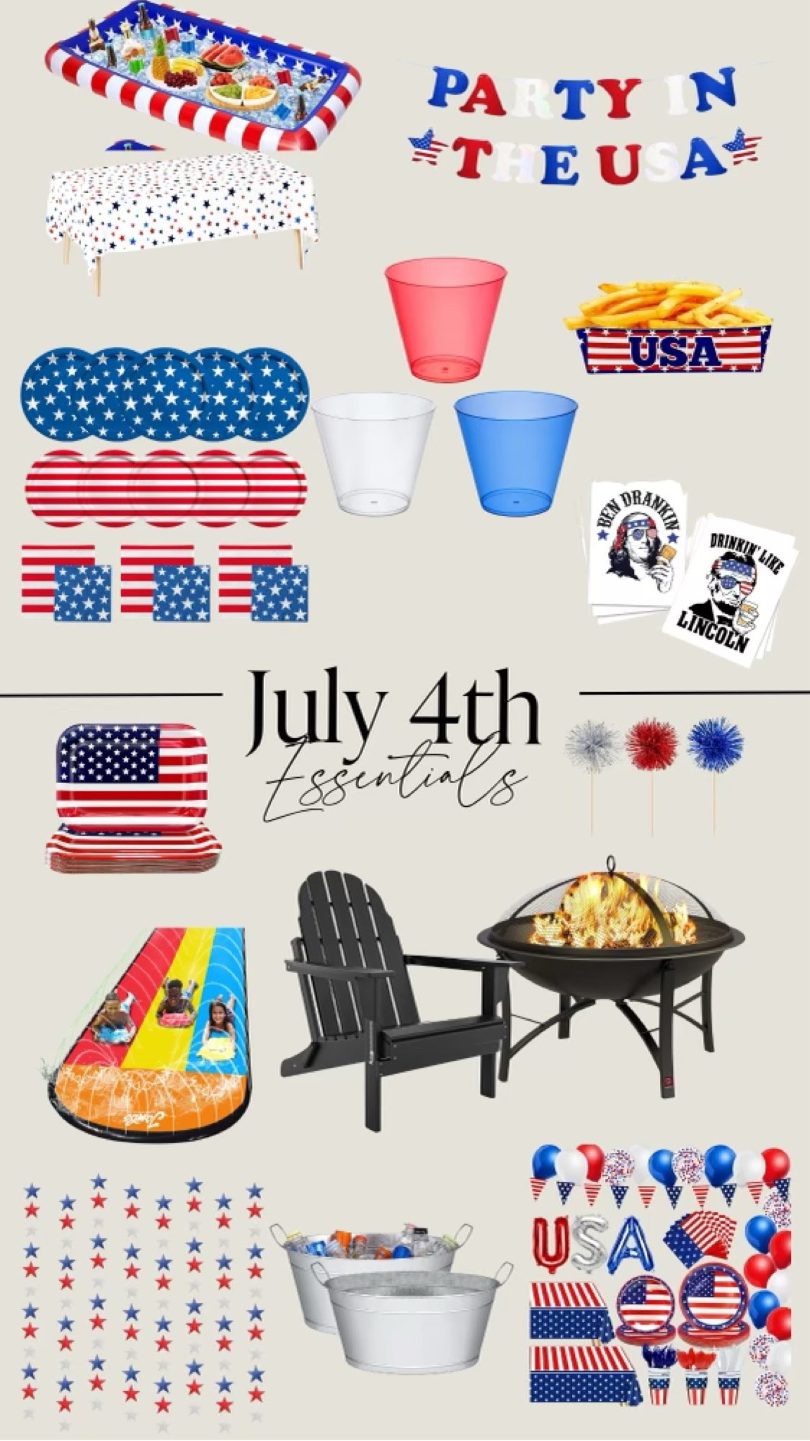 4th of July essential 🎆
