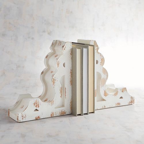 Magnolia Home Wooden Corbel Bookend Set | Pier 1 Imports