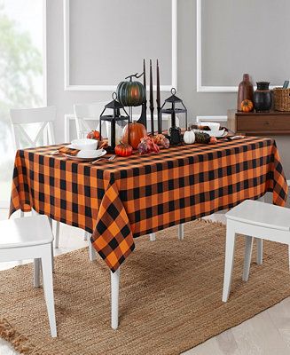 Elrene Farmhouse Living Fall Buffalo Check Collection - Macy's | Macys (US)