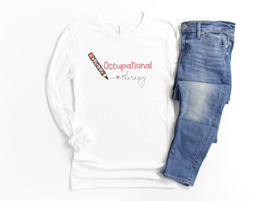 Cute Occupational Therapy Shirt OT Gift Occupational - Etsy | Etsy (US)