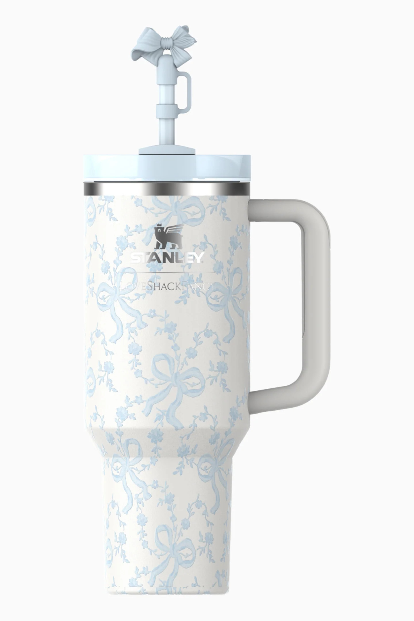 Stanley 1913 The Quencher H2.0 Flowstate Tumbler | 40 OZ in Winter Ice | LoveShackFancy