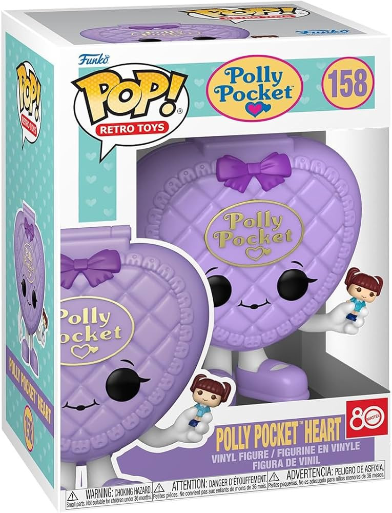 Funko Pop! Vinyl: Polly Pocket - Polly Pocket Heart | Amazon (US)