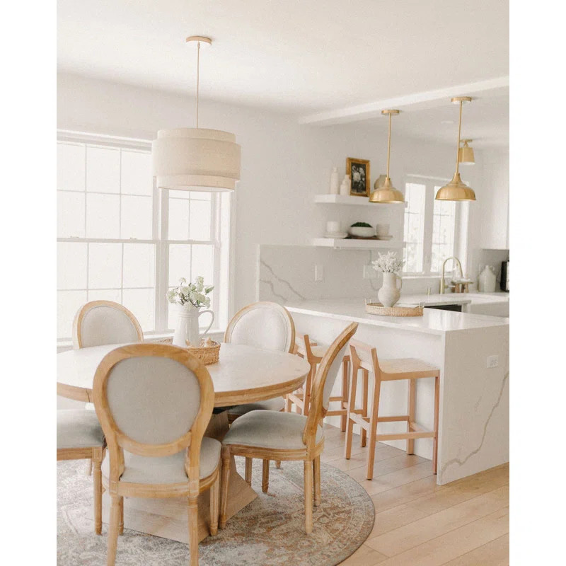 Jair Upholstered King Louis Back Side Chair (Set of 2) | Wayfair North America