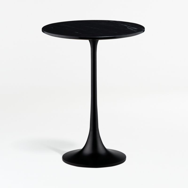 Nero Black Marble Accent Table + Reviews | Crate and Barrel | Crate & Barrel