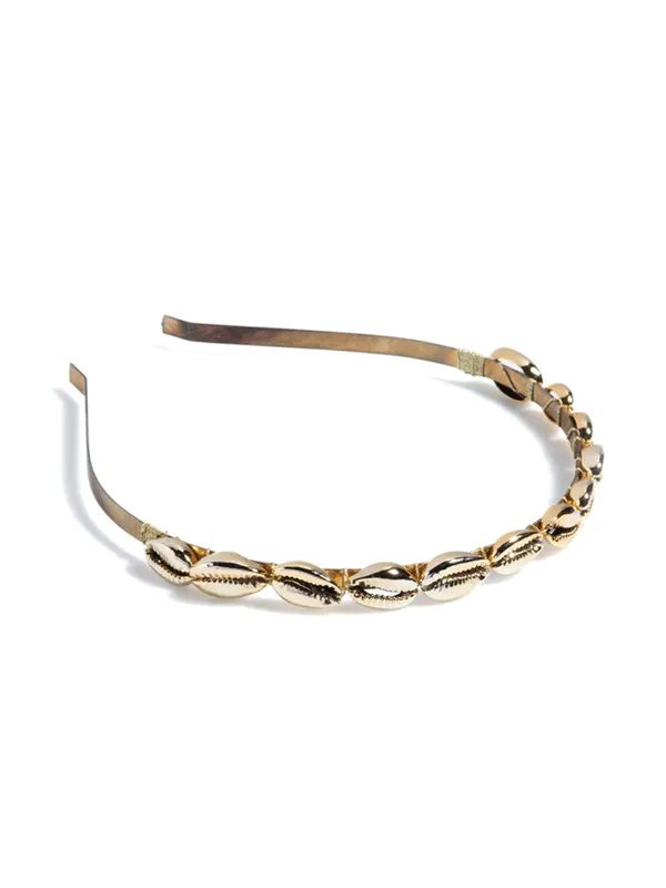 Shiraleah Shell Headband - Gold - ONE SIZE | Verishop