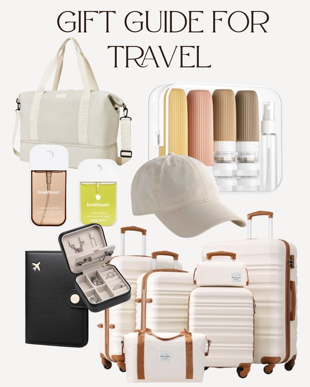 GIFT GUIDE FOR TRAVEL ✈️ 


#giftguide #giftguidefortravel #travelgifts #giftideas 

#LTKgiftguide #LTKholiday #LTKtravel