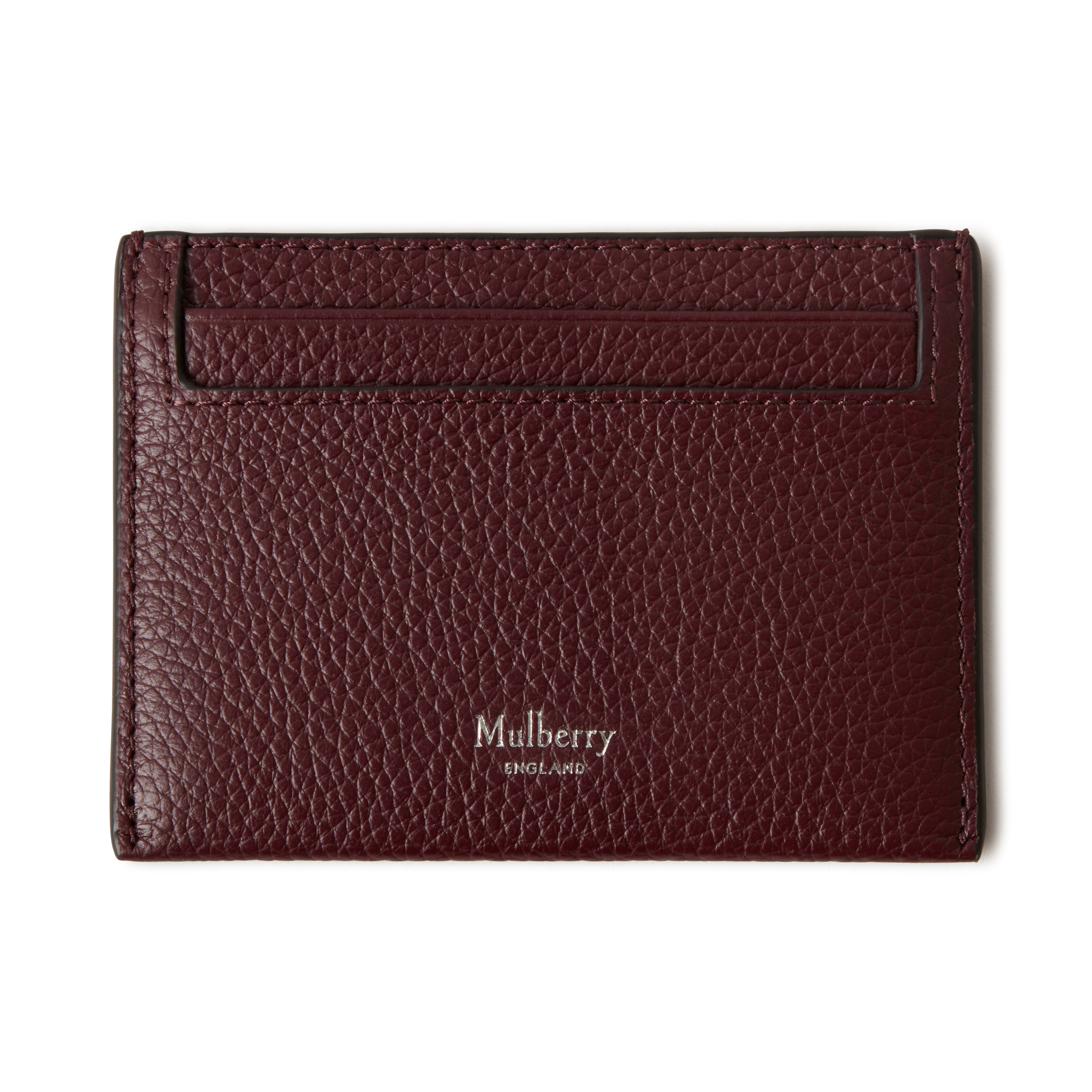 Mulberry Women's Credit Card Slip Black Cherry | MULBERRY