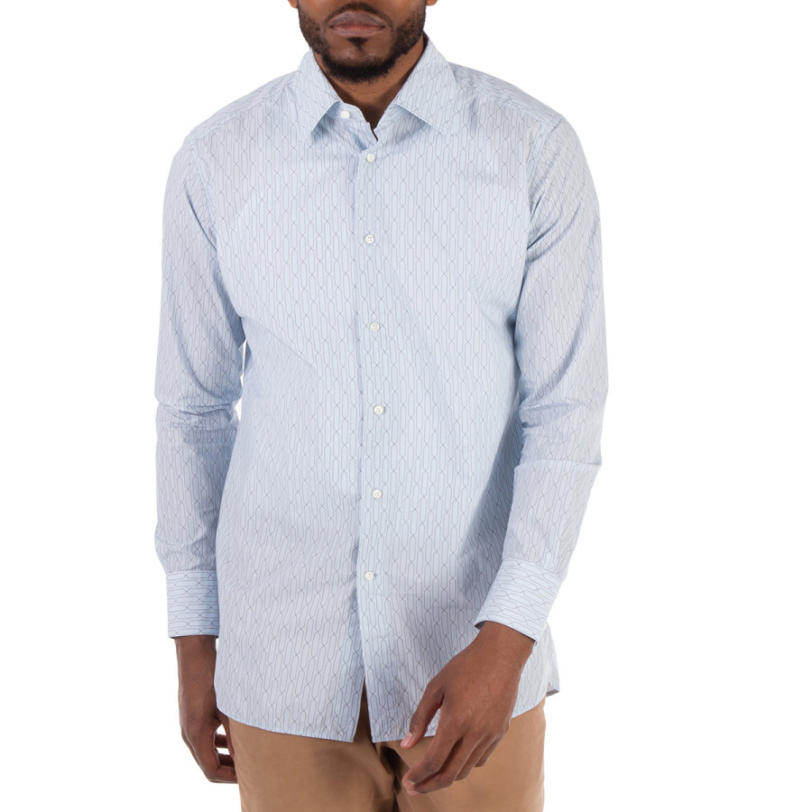 Hugo Boss Mens Long Sleeve Cotton Shirt | Jomashop.com & JomaDeals.com