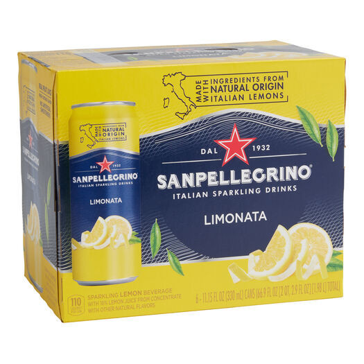 Sanpellegrino Limonata Sparkling Drink 6 Pack by World Market | World Market