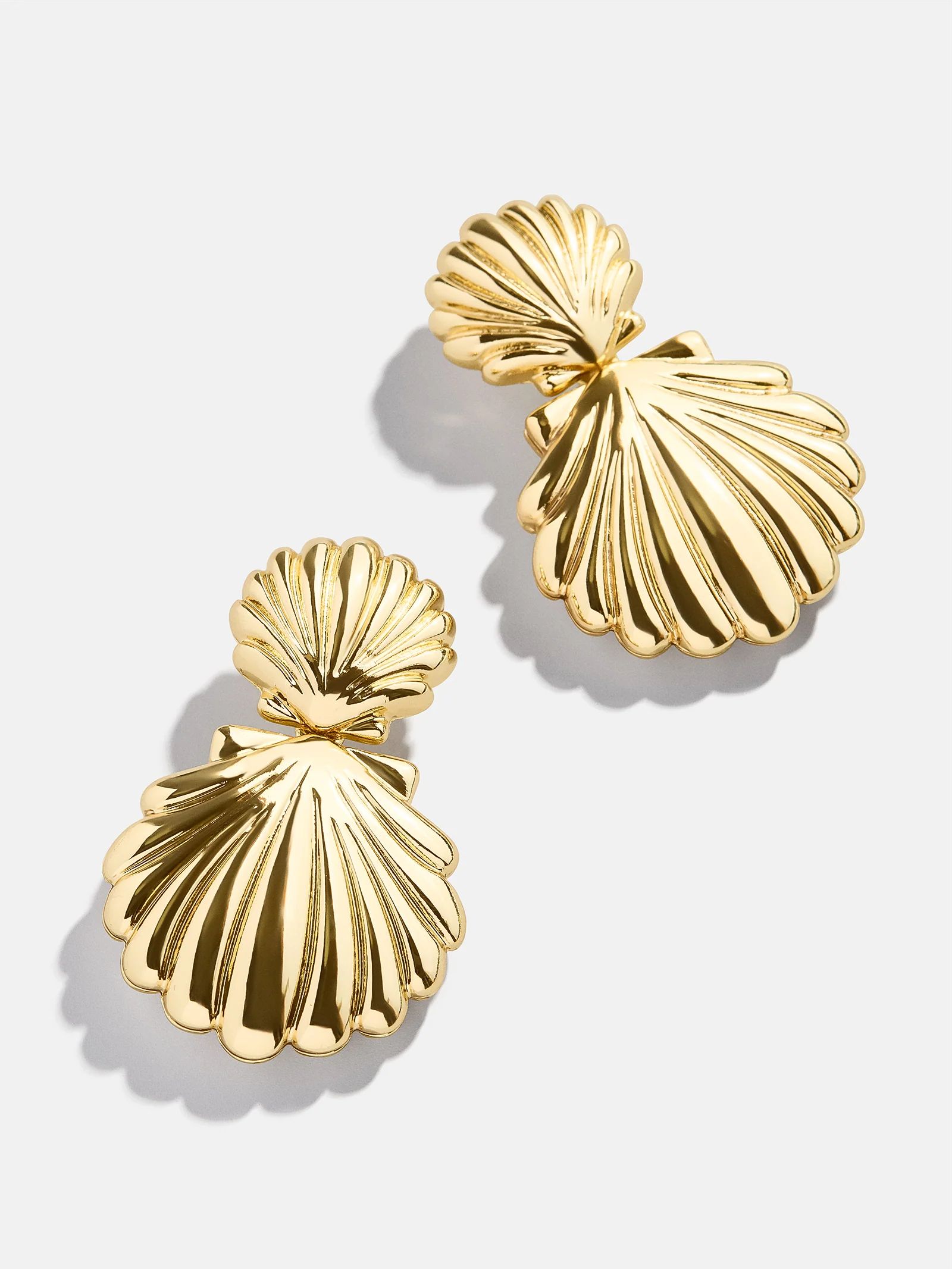 Out of This Shell Earrings - Gold | BaubleBar (US)