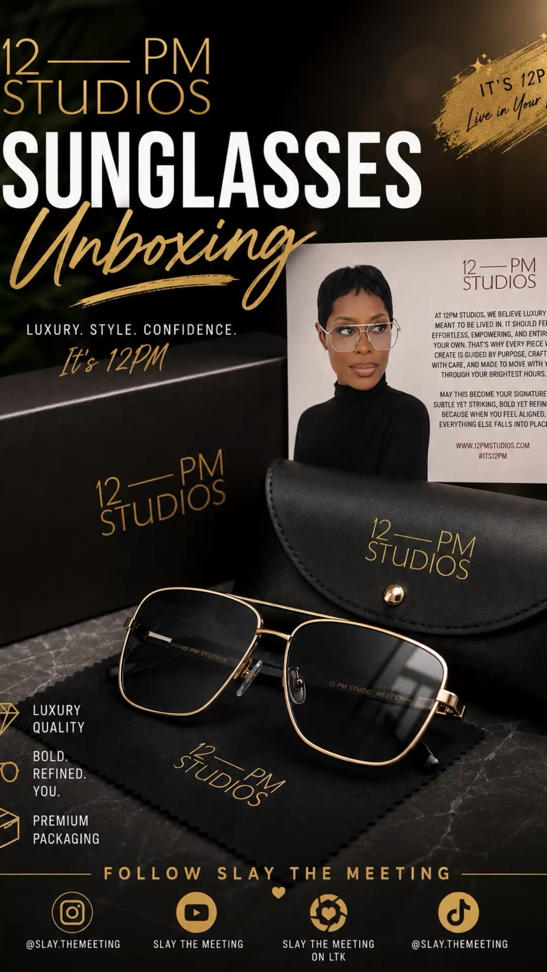 Corporate chic with a cool-girl edge. These London Blue frames from 12PM Studios instantly elevated the entire look. The oversized shape, tinted lens, and luxe feel make them the kind of accessory that does all the talking before you even say a word.

A good pair of sunglasses doesn’t just complete the outfit — it changes the energy.

#12PMStudios #SunglassesStyle #CorporateChic #LTKStyle #FashionFinds #ltkunboxing

#LTKootd #LTKMidsize