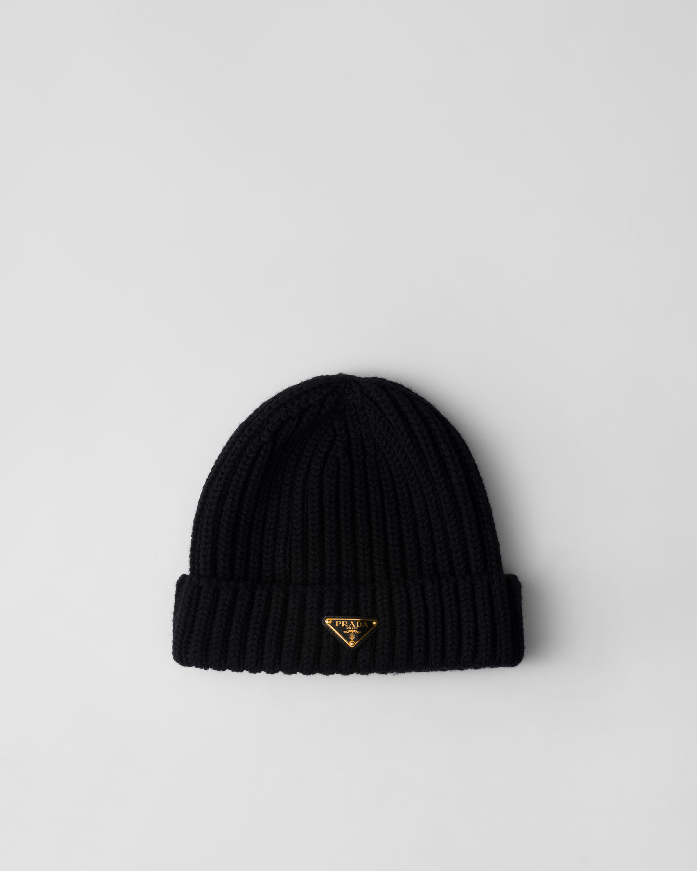 Wool beanie | Prada US