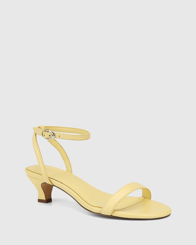 Jo Buttercup Leather Kitten Heel | Wittner