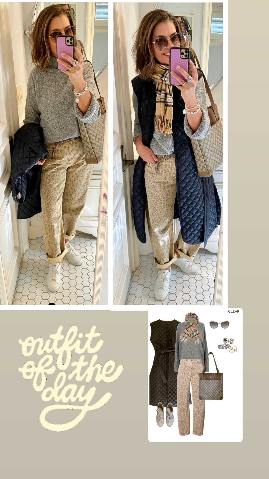 Cheetah - its a neutral🐆


OOTD: Citizens Miro jean  / Sweater, Rag and Bone (thrifted) /sneakers, Givenchy (similar linked below) / long quilted vest, Athleta



#LTKgrwm #LTKootd #LTKOver40